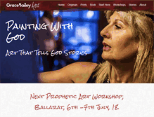 Tablet Screenshot of gracebailey.net